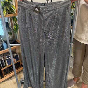 Dressed in LALA To The Disco Sparkle Wide Leg Trouser
